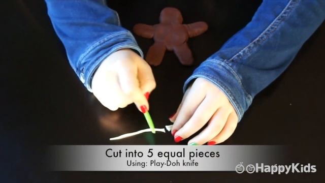 Play Doh Gingerbread | PlayDough Crafts | Kid's Crafts and Activities | Happykids DIY