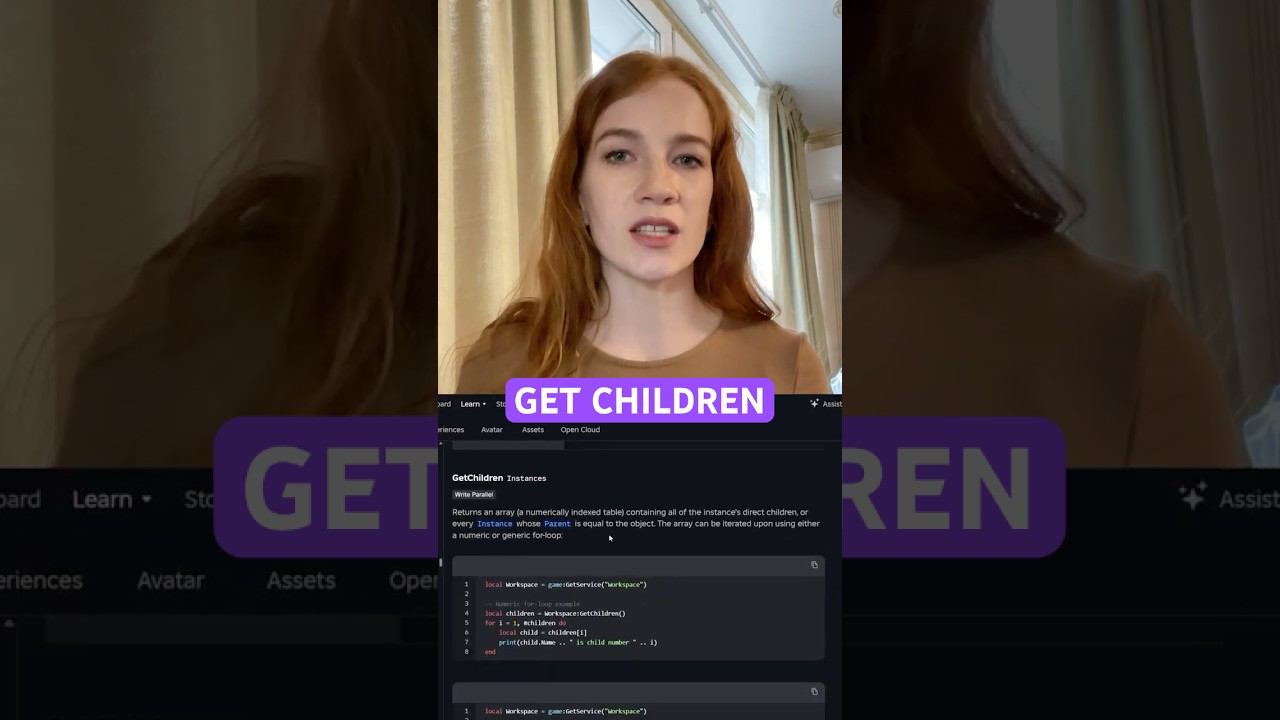 GetChildren