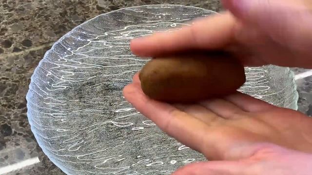 Пирожное "картошка" бананово-кокосовое