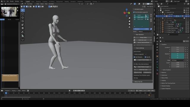 Mocap MPP2SOS Dancing Test (RAW and with Ajustment)