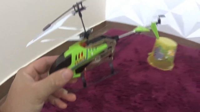 TESTAMOS NOSSO HELICÓPTERO DE CONTROLE REMOTO - FOGAÇA