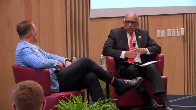 Fireside Chat with UC President Neville Pinto and UC Alumnus and Sequoia Capital Partner Jim Goetz