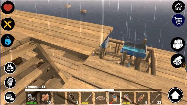 Raft #3 - Построили второй этаж