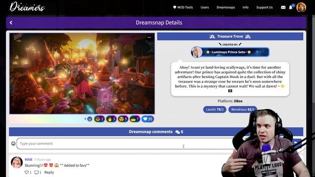 Treasure Trove Dreamsnap Inspiration in Disney Dreamlight Valley. AMAZING IDEAS!