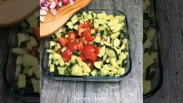 салат овощной иммм #shorts