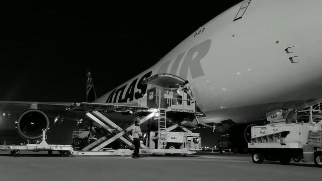 ATLAS AIR | Boeing 747-400F Timelapse