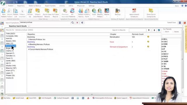 Zomeo Homeopathy Software: Case of Polycystic Ovarian Disorder(PCOD)