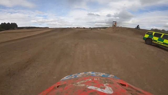 Falcon MX Championship, round 7 race 2 Novice group @ school house MX track on 06/08/2022