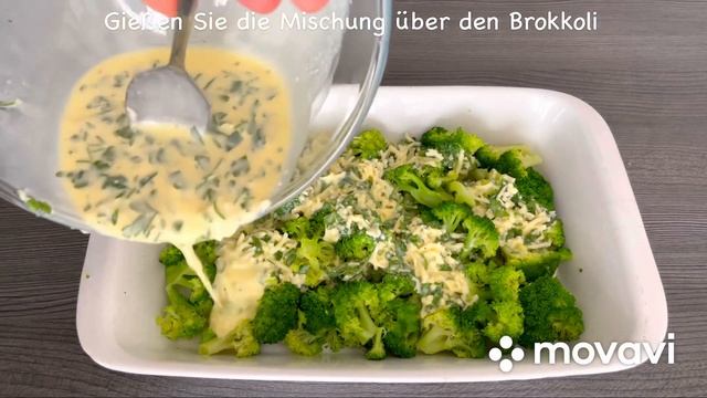 Gesundes, leckeres und einfach zuzubereitendes Rezept für gebackenen Brokkoli.