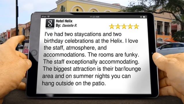 Hotel Helix Washington 
        Amazing 

        5 Star Review by Danielle R.