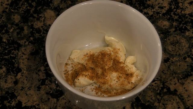Air Fryer Calamari and spicy dipping sauce