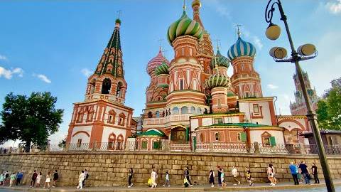 2K.Walking Streets Moscow. Red Square, Nikolskaya Street, Illynka.