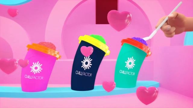 ChillFactor Neon Slushy Maker | ChillFactor صانعة السلاش نيون