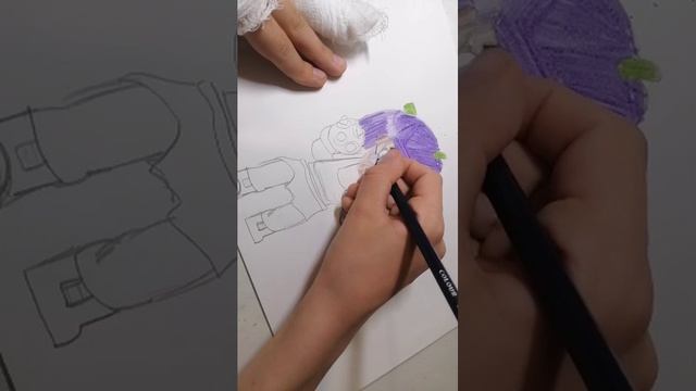 Разукрашиваем Розу из Бравл старс