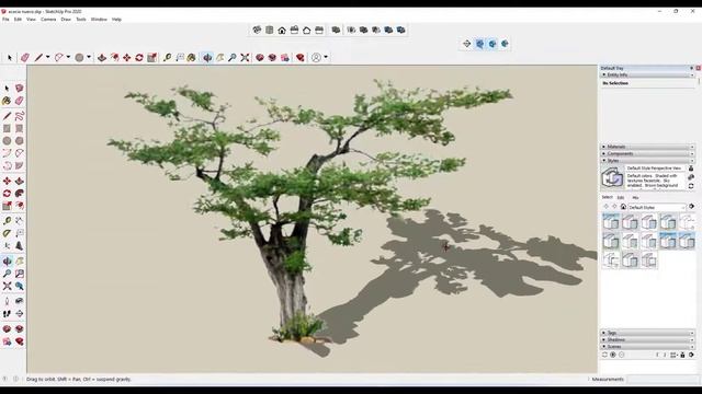 تحميل مكتبة أشجار سكتش أب Download SketchUp Tree Component Library