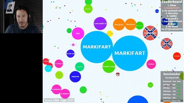 BEWARE THE MARKIFART | Agar.io #6