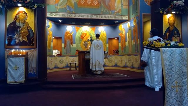 Divine Liturgy (Sunday of the Paralytic): May 26, 2024