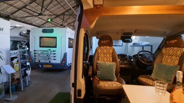 Icon 630 by Moto-Trek for sale 2 berth high end couples van conversion. Peugeot Boxer chassis