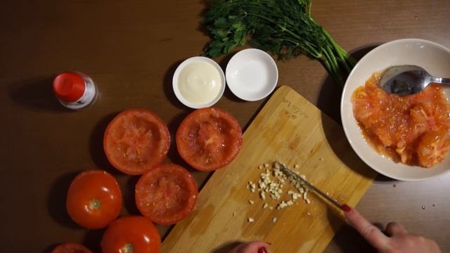 Фаршированные овощи под сырной корочкой