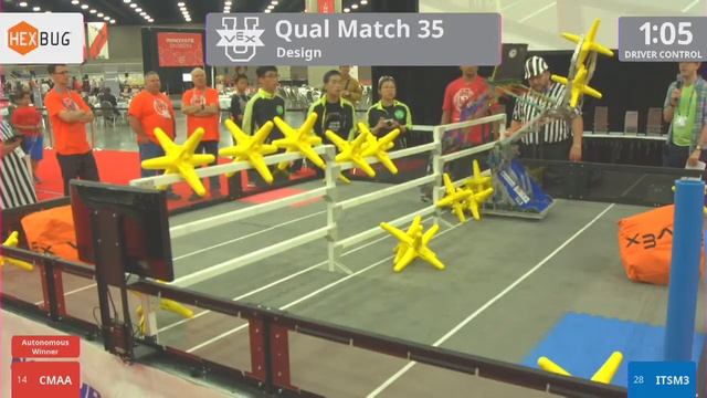 2017 VEXU Design Q35 - CMAA vs ITSM3 - 14 to 31