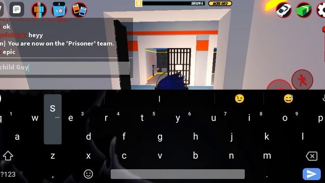 how to play jailbreak in you first play you need go donuts shop I show
