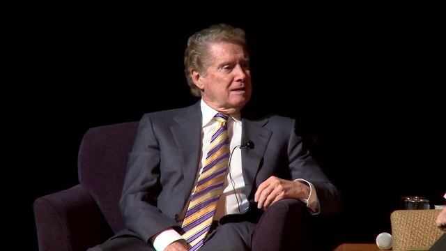 Regis Philbin '53 Shares Frank ('69) And Cathy Belatti's Incredible Story