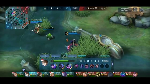 Solo ranked gusion KOF (skin trial ygy)