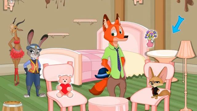 Для деток зверополис: Уборка дома  // For Kids Zeropolis: House Cleaning