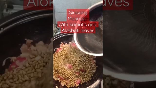 ginisang monggo bisaya version