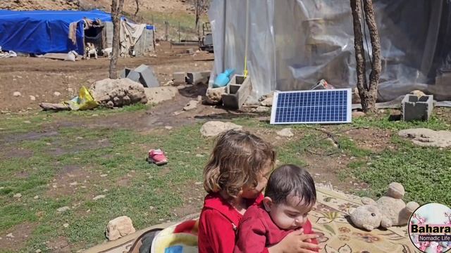 Collecting things from the mountain by Sogra and Shirin Naz