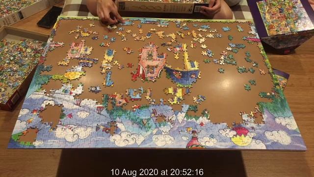 Timelapse Puzzle : 1500 Pieces HEYE - HAPPYTOWN