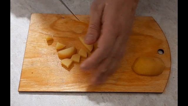 Картофель с беконом