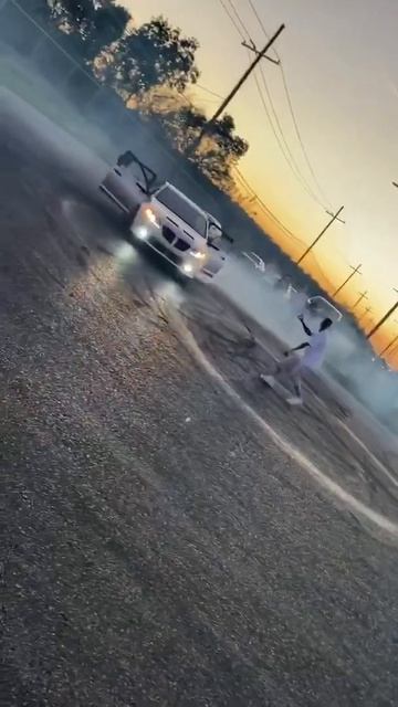 Two Pontiac G8’s Donuts