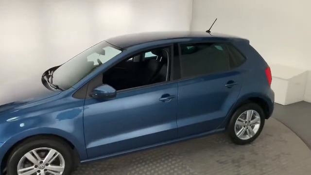 SR16YTN - Volkswagen Polo Match 1.0 60PS 5 Door Blue Silk Metallic Paint