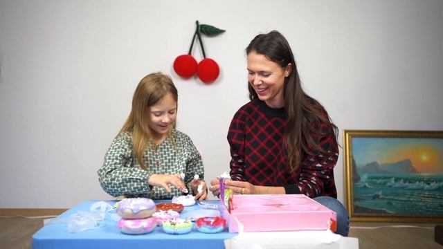 Открыли Американские Слаймы Пончики