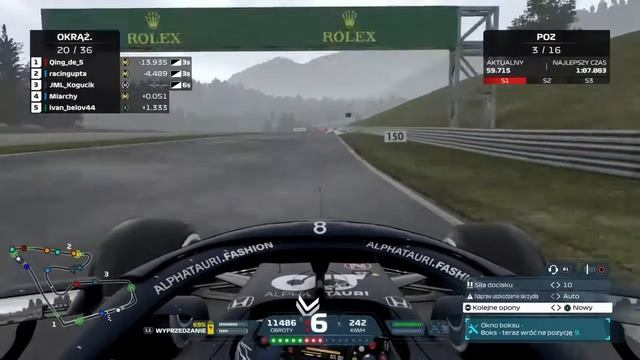 HARDS ON WET CONDITIONS!!! ERO F4 GP Austria
