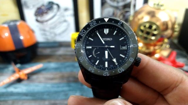 Seiko Prospex SNR035 Spring Drive GMT Power Reserve Automatic