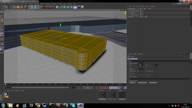 3D Modelling beginner tips 01 [Creating Rounded Edges] (Cinema 4D)