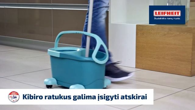 Grindų valymo rinkinys Leifheit Clean Twist Mop - Gerduva