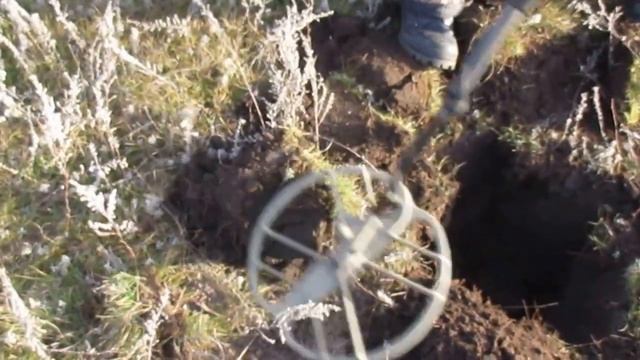 Коп в жилом хуторе