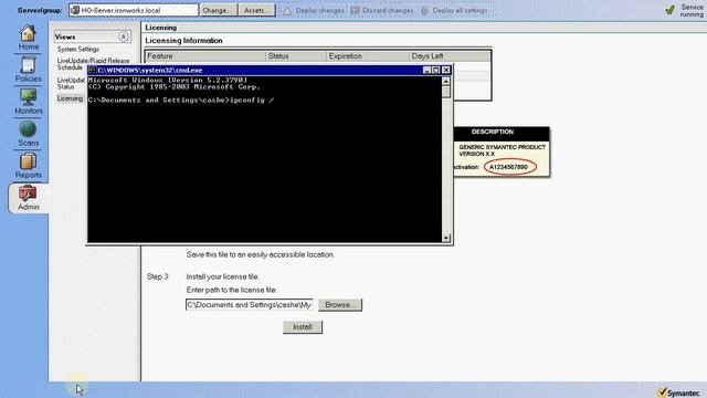Symantec Mail Security License ERROR. Anti-SPAM Key Fails FIX Repair