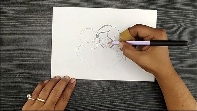 Women's Day Drawing Step By Step // Women's Day Poster Drawing // Drawing For Kids // Pencil Art