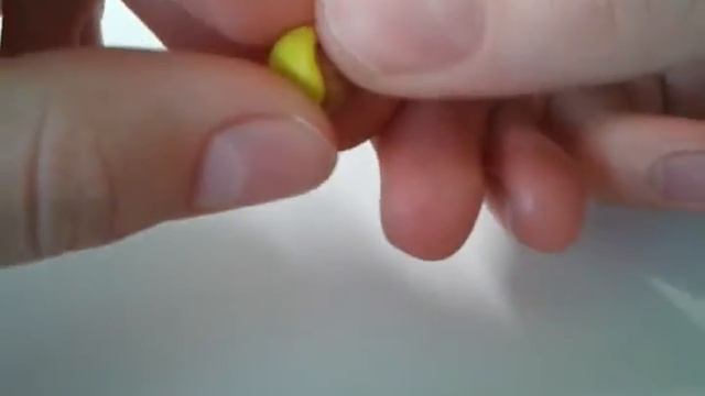 Пончик из полимерной глины