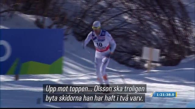 Johan Olssons femmil i Val di Fiemme 2013