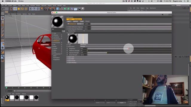 Cinema 4D - Crie shaders incríveis com o reflectance channel