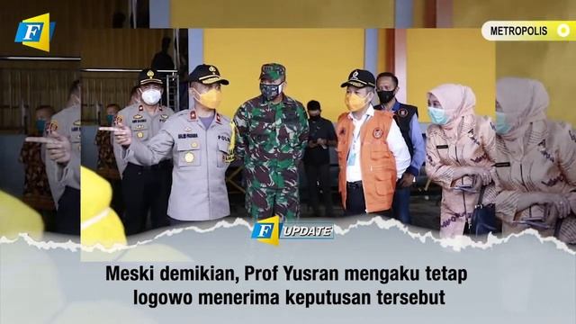 Prof Yusran Cetak Rekor, Wali Kota Tersingkat Sepanjang Sejarah