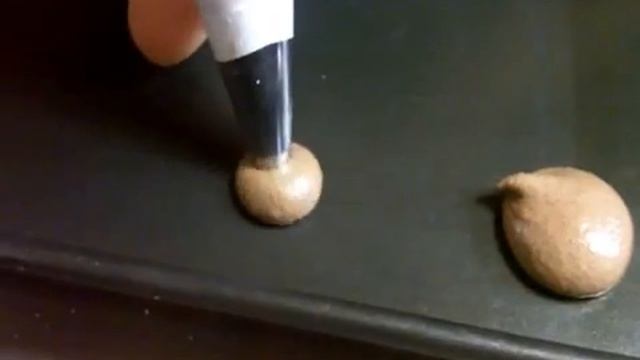 Bakingpapa-macaron chocolat  초콜릿 마카롱