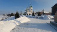 г.Енисейск,набережная март 2025г.