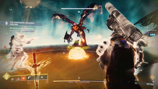 Week 4 Pantheon - Oryx, The Taken King (LFG Clear)
