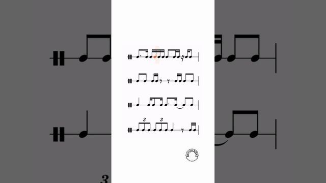 учимся играть на барабанах.